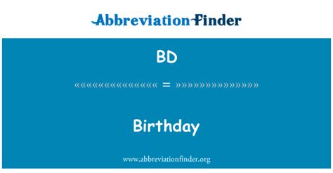 abkürzung birthday|English translation of Geburtstag